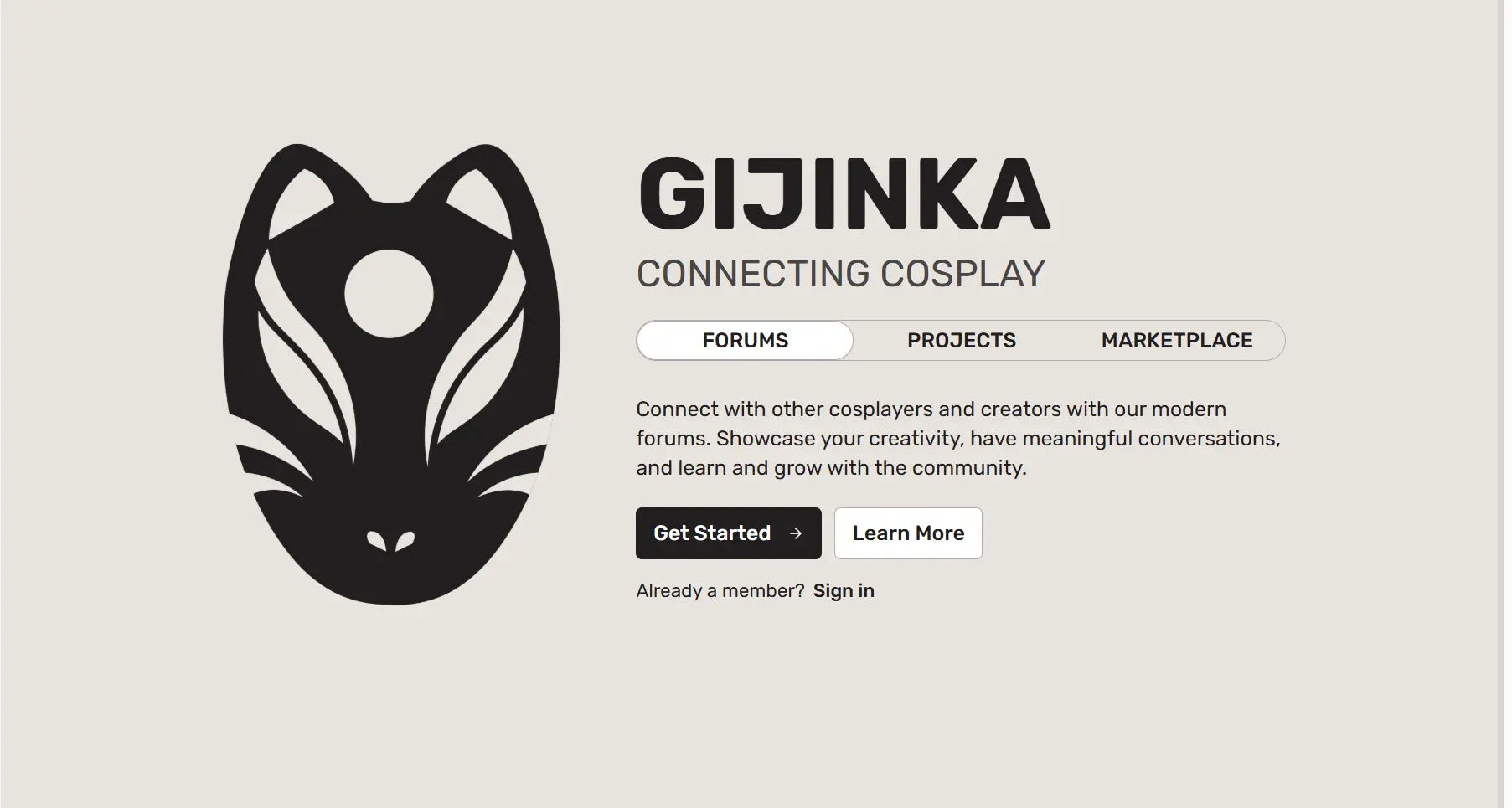 Community Forum and Project Sharing Platform cover image